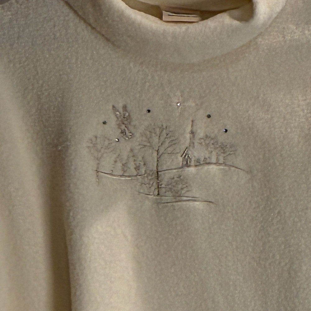 Artisan Cream Cowl Neck Sweater - Picture 3 of 12